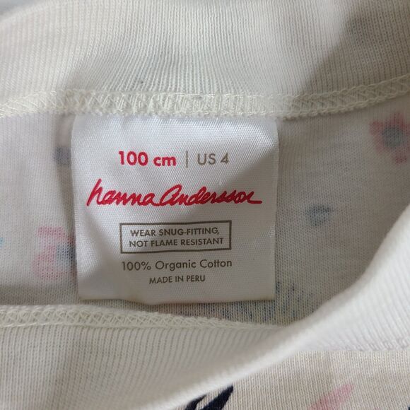 Hanna Andersson Pajamas Make It Magic 100 cm US 4 Organic Lion Unicorn Fox - Picture 2 of 13